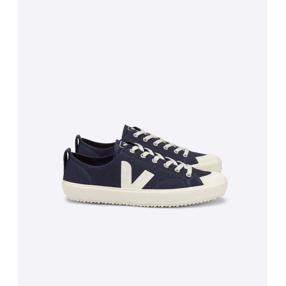 Veja NOVA CANVAS Men\'s Shoes Blue | CA 247MQZ